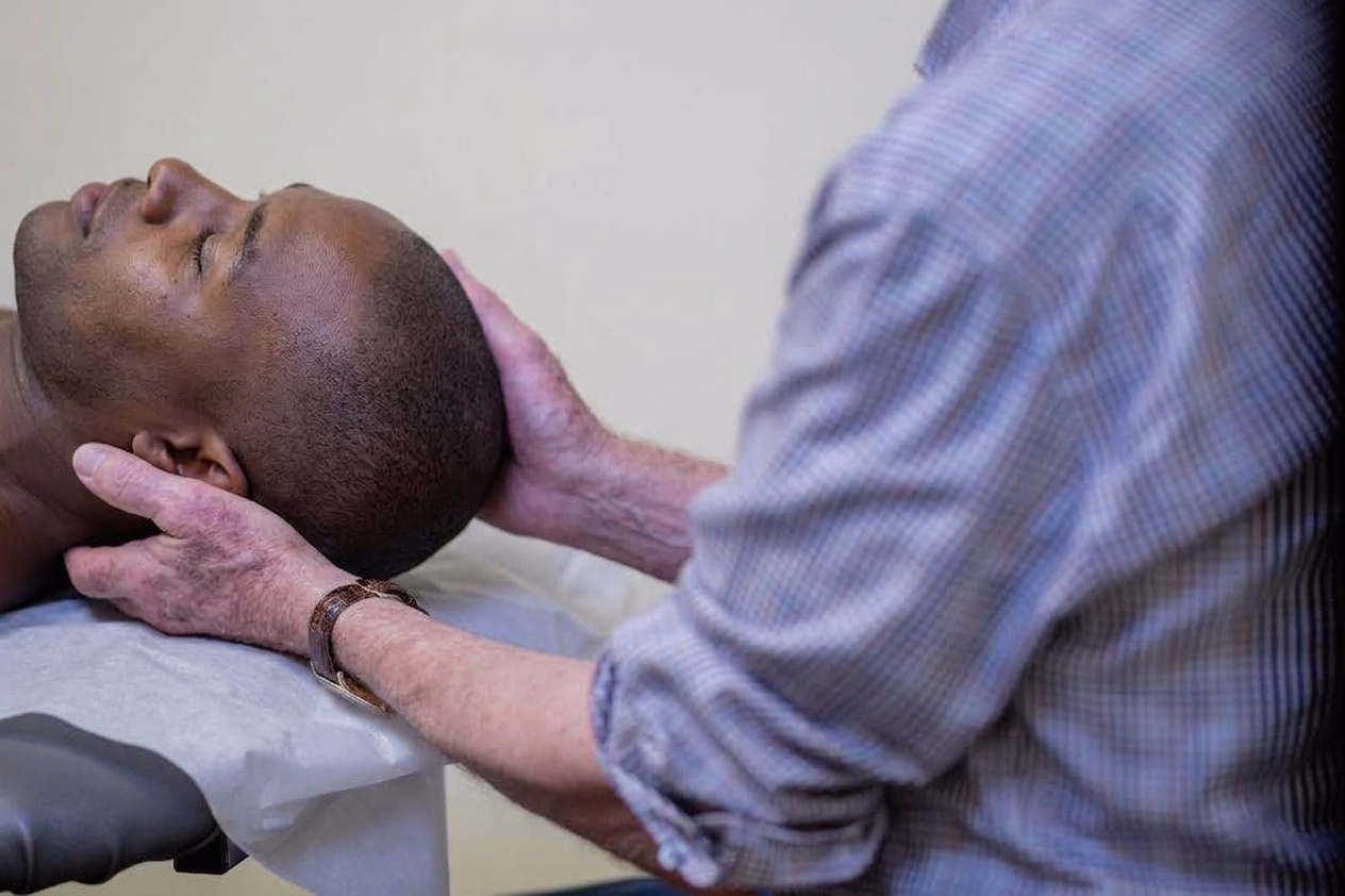 examining the patient